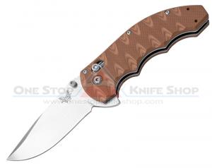 Benchmade 300SN Ball Axis Flipper - Coyote Brown Handle