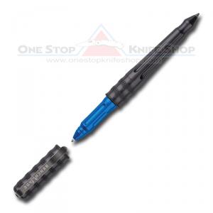 Benchmade 1101-1 Pen - Grey Body with Blue Ink & Carbide Tip