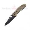 Benchmade 550BKHGOD Pardue Griptilian - Sheepsfoot with Black Blade and Sand handle