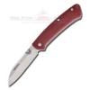 Benchmade 319-1 Proper Slip Joint - Sheepsfoot Blade / Red G10 Handle