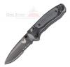 Benchmade 595SBK Mini-Boost - Black Blade / Serrated