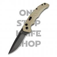 Boker Plus 01BO483 Intention Automatic - Coyote Handle, Black D2 blade