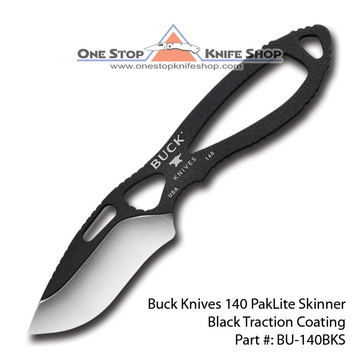 Love This : DISCONTINUED Buck Knives 140BKS PakLite Skinner - Black Tractio...