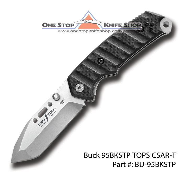 DISCONTINUED Buck Knives 95BKSTP TOPS / Buck CSAR-T -