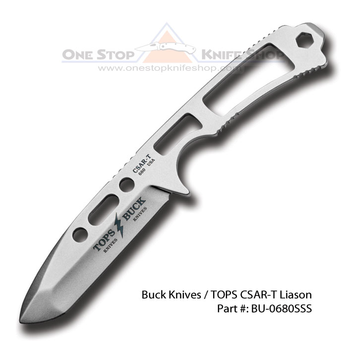 DISCONTINUED Buck Knives 0680SSS TOPS / Buck CSAR-T Liaison.