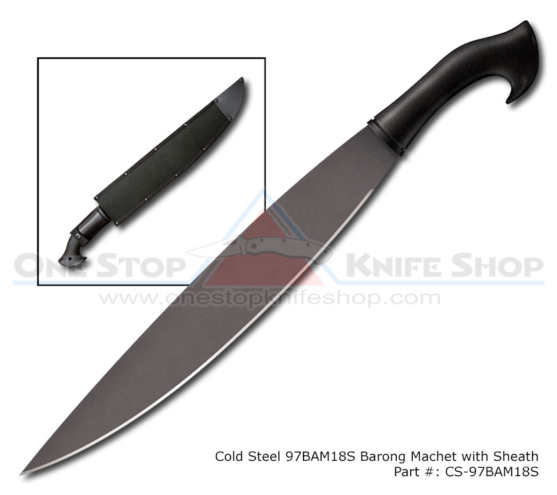 Cold Steel 97bam18s Barong Machete With Sheath