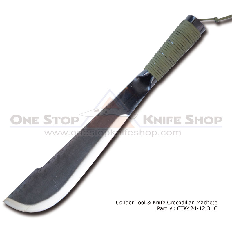 2013 Condor Tool & Knife Crocodilian Machete - New For 2013 - 3/8in