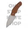 Hoback Knives Shepherd Fixed Blade - Brown G10 Scales, Stonewash Finish