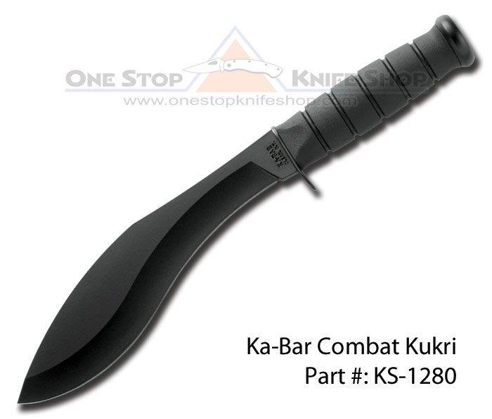 Ka-Bar KaBar Knives Combat Kukri w/ Heavy Duty Polyester Sheath 1280 *NEW* 